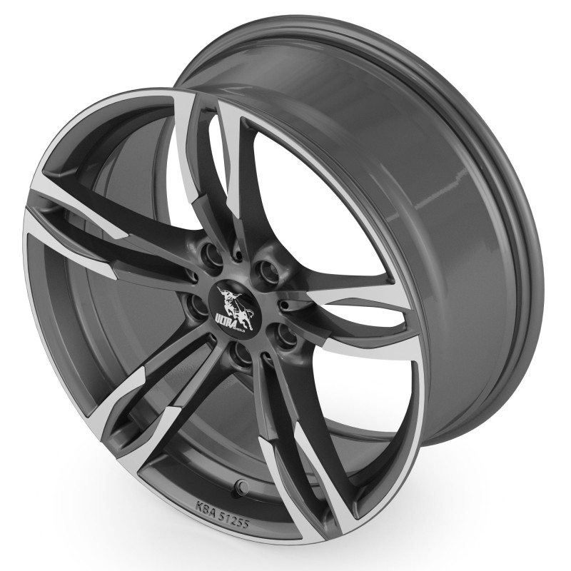 Ultrawheels UA11 GUNMETAL POLISHED
