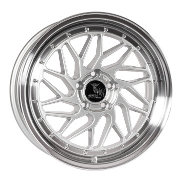 Ultrawheels UA14 SILVER / LIP POLISHED