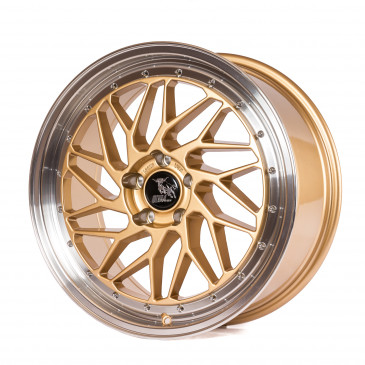 Ultrawheels UA14 GOLD / LIP POLISHED