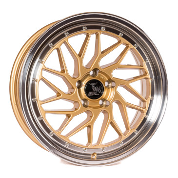 Ultrawheels UA14 GOLD / LIP POLISHED