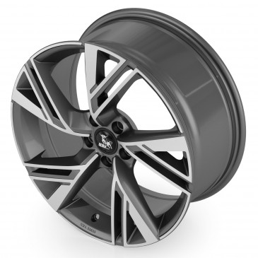 Ultrawheels UA17 GUNMETAL POLISHED
