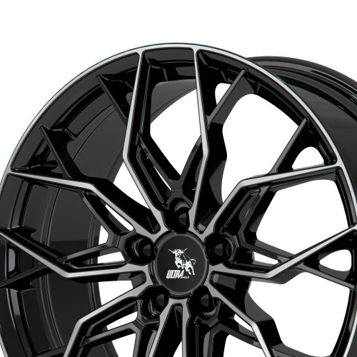 Ultrawheels UA25 BLACK POLISHED