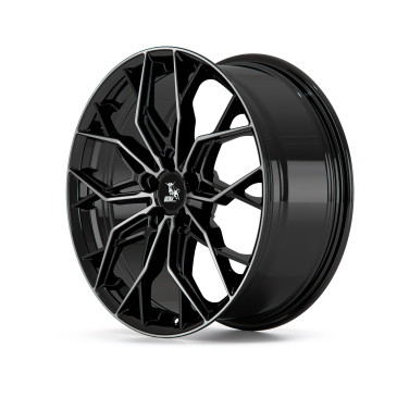 Ultrawheels UA25 BLACK POLISHED