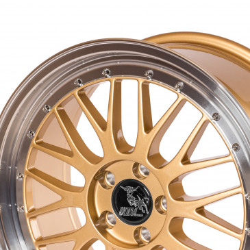 Ultrawheels UA3 GOLD / LIP POLISHED