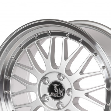 Ultrawheels UA3 SILVER / LIP POLISHED
