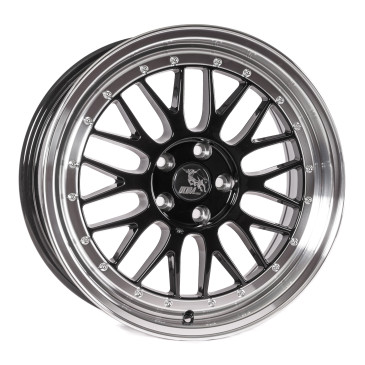 Ultrawheels UA3 BLACK / LIP POLISHED