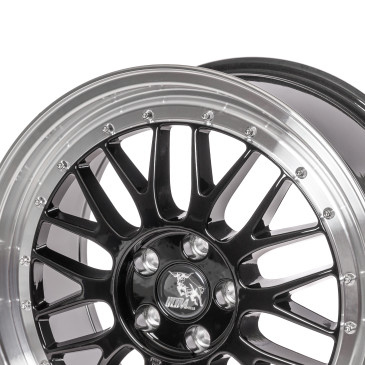 Ultrawheels UA3 BLACK / LIP POLISHED