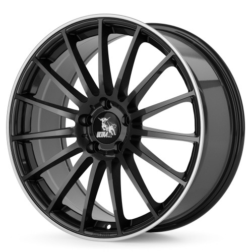 Ultrawheels UA4 black / rim polished