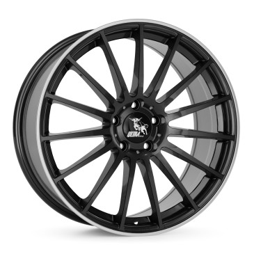 Ultrawheels UA4 black / rim polished