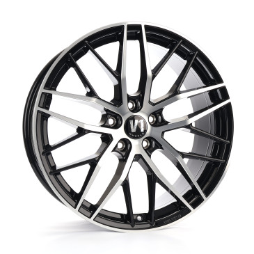 V1 Wheels DS2 Schwarz Hochglanzpoliert