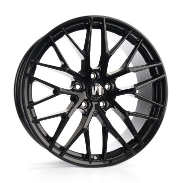 V1 Wheels DS2 Schwarz glänzend lackiert