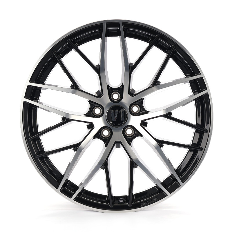 V1 Wheels DS2 Schwarz Hochglanzpoliert