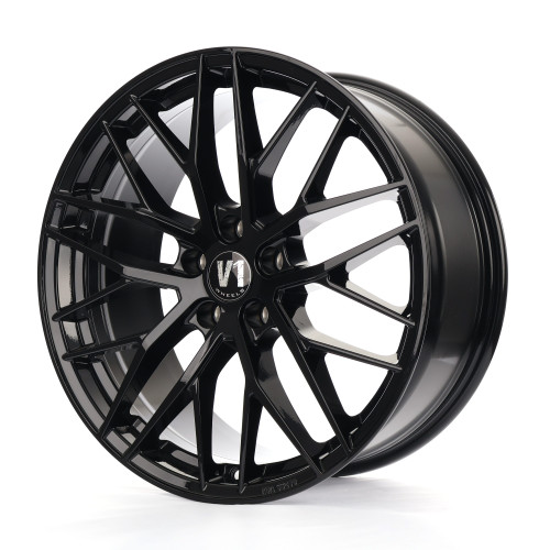 V1 Wheels DS2 Schwarz glänzend lackiert