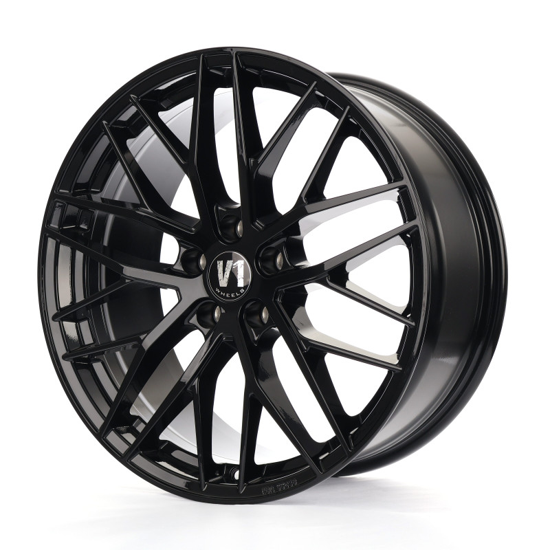 V1 Wheels DS2 Schwarz glänzend lackiert