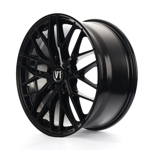V1 Wheels DS2 Schwarz glänzend lackiert