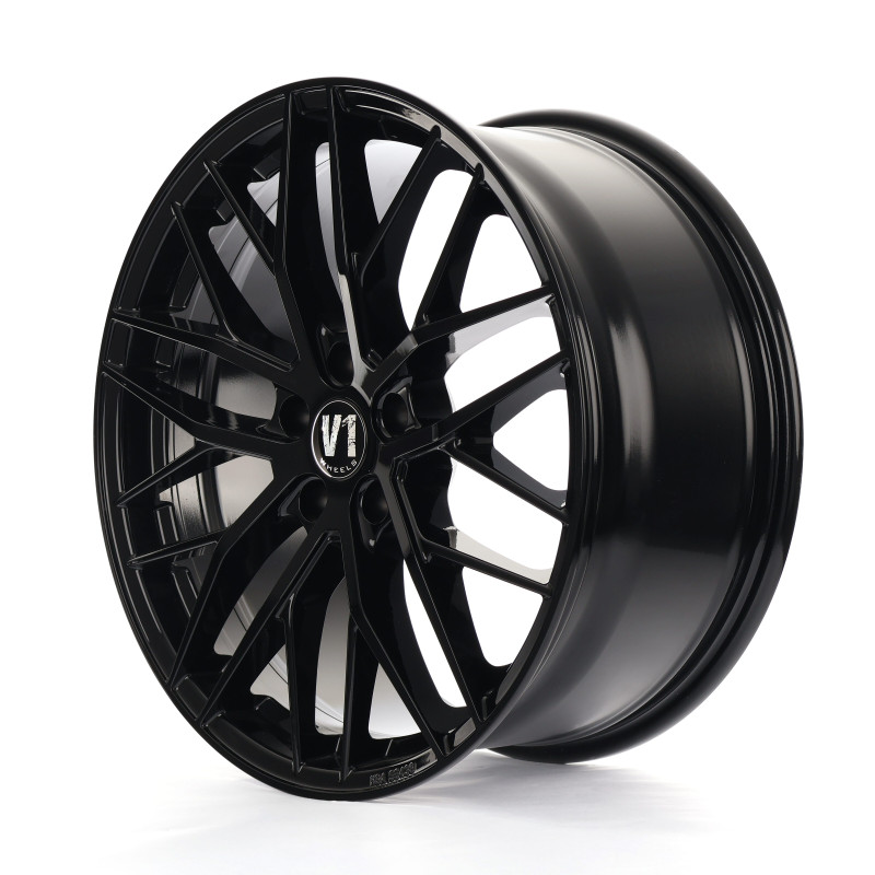 V1 Wheels DS2 Schwarz glänzend lackiert