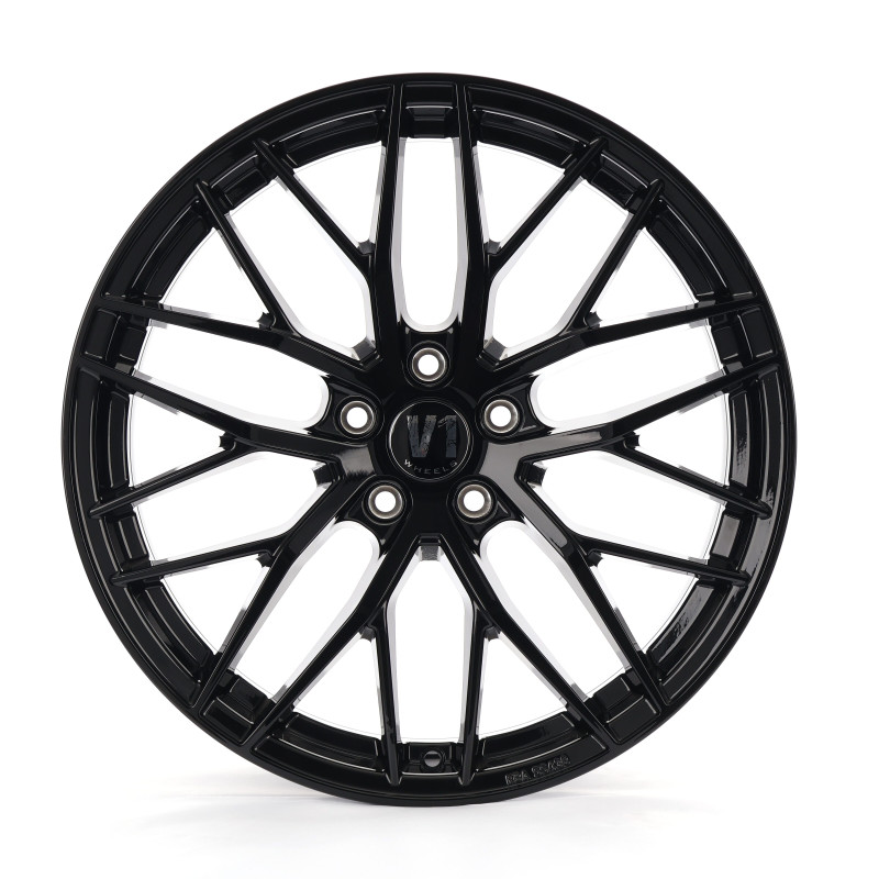 V1 Wheels DS2 Schwarz glänzend lackiert
