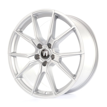 V1 Wheels V1 Solid Titanium Silber