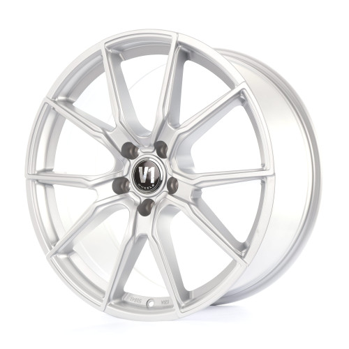 V1 Wheels V1 Solid Titanium Silber