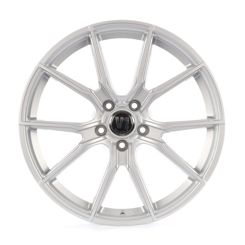 V1 Wheels V1 Solid Titanium Silber