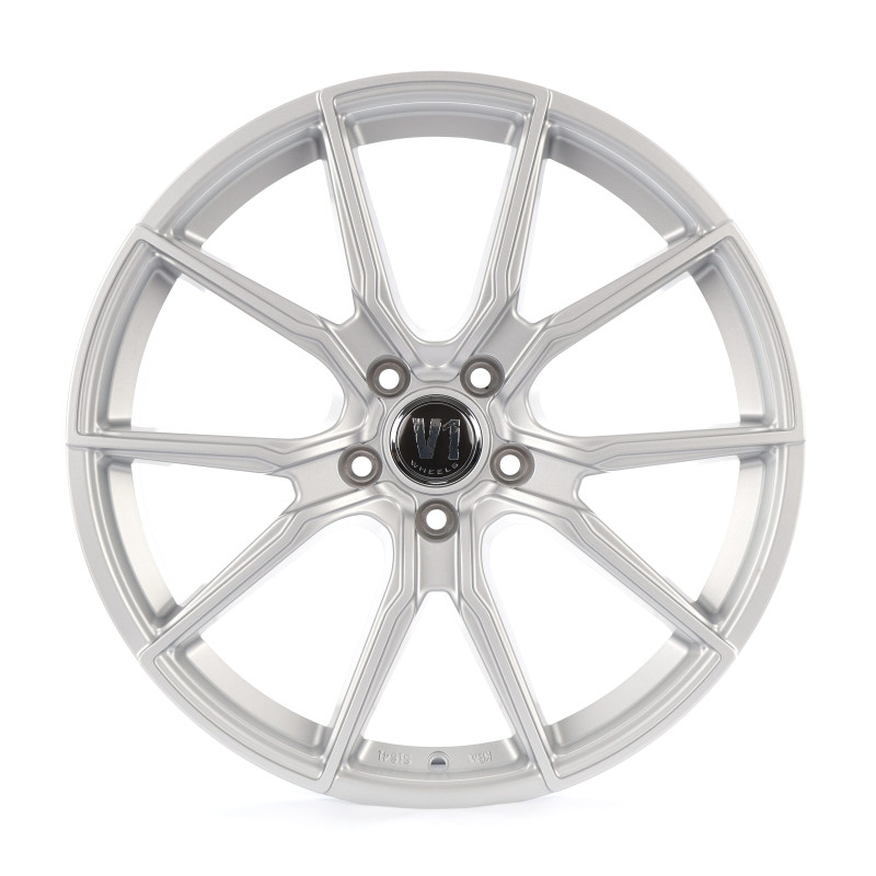 V1 Wheels V1 Solid Titanium Silber