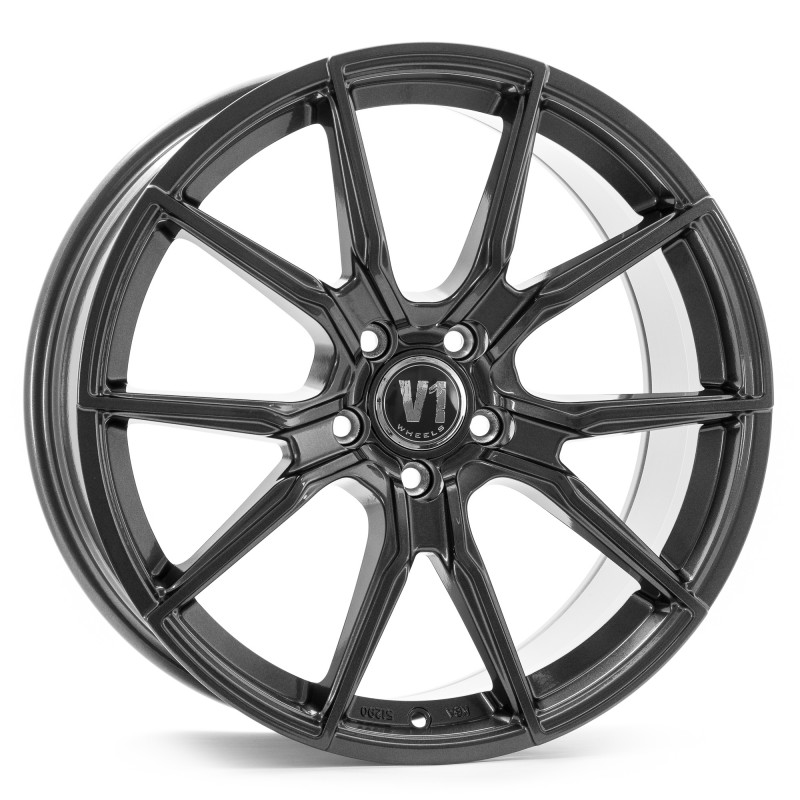 V1 Wheels V1 Daytona Grau lackiert