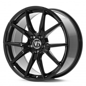 V1 Wheels V1 Schwarz glänzend lackiert
