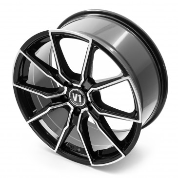 V1 Wheels V1 Schwarz Hochglanzpoliert