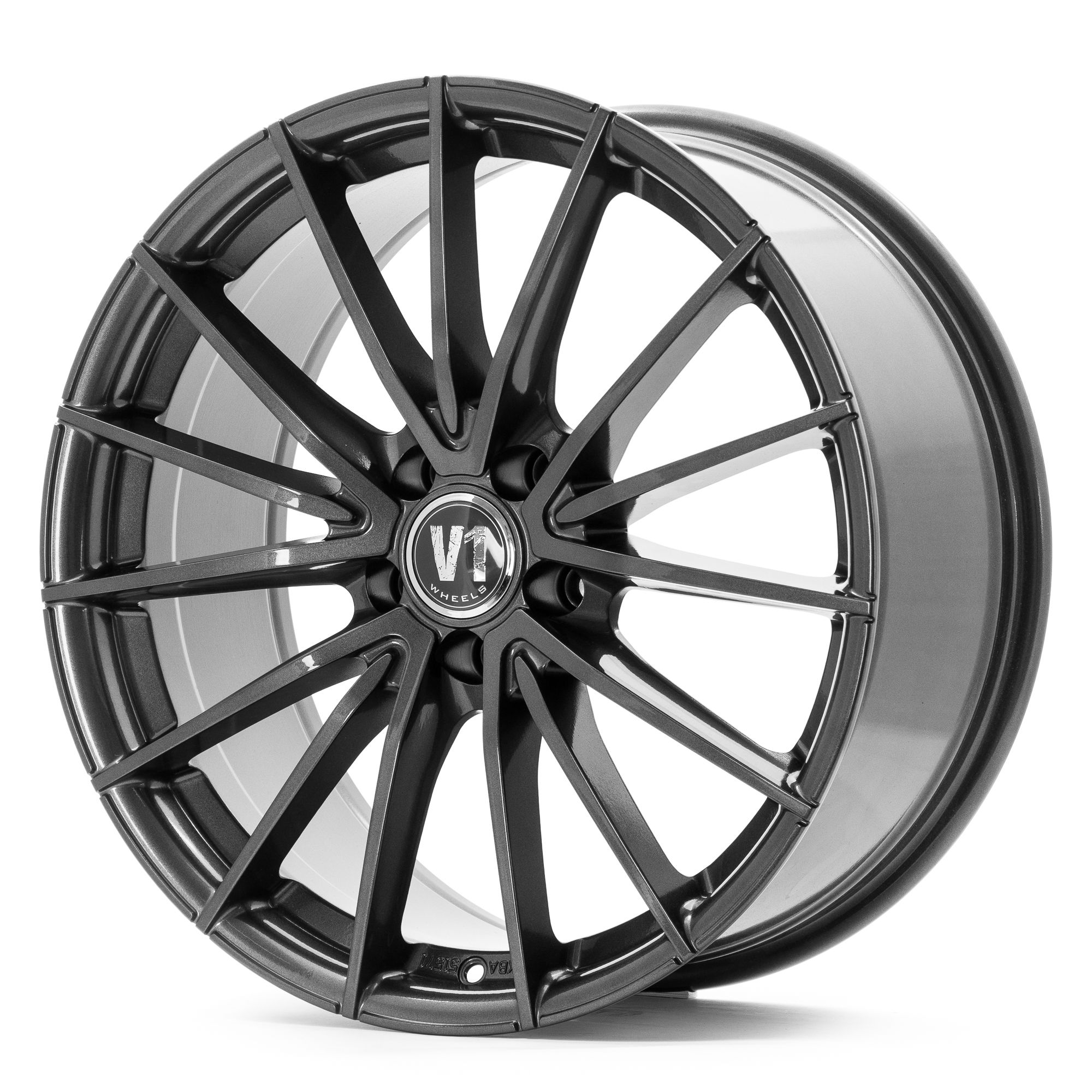 V1 Wheels V2 Felgen Daytona Grau Lackiert In 19 Zoll Felgenshop De