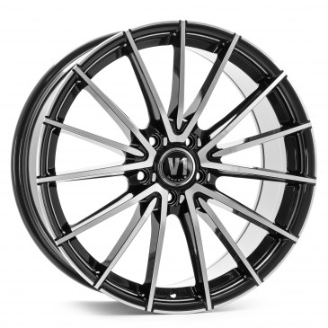 V1 Wheels V2 Schwarz Hochglanzpoliert