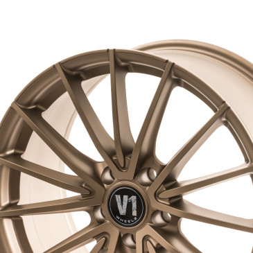 V1 Wheels V2 Bronze Matt lackiert