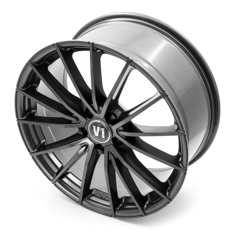 V1 Wheels V2 Daytona Grau lackiert