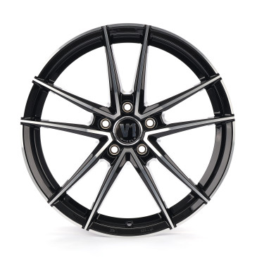 V1 Wheels V3 Schwarz Hochglanzpoliert