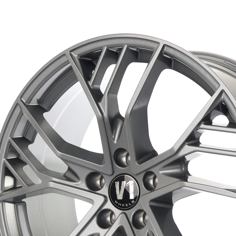 V1 Wheels V7 Glossy Gunmetal