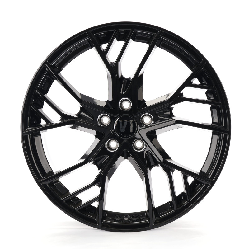 V1 Wheels V7 Glossy Black