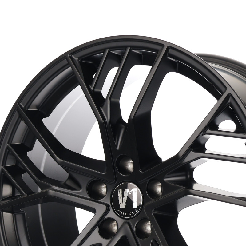 V1 Wheels V7 Black Matt
