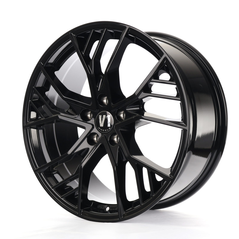 V1 Wheels V7 Glossy Black