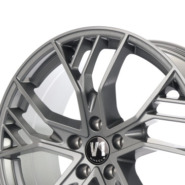 V1 Wheels V7 Glossy Gunmetal