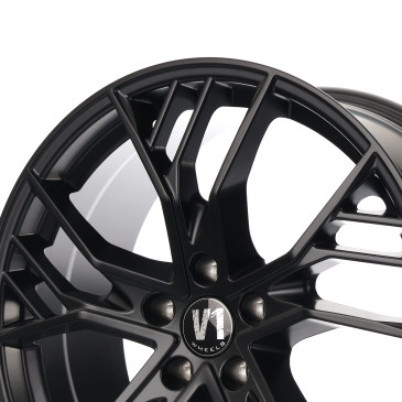 V1 Wheels V7 Black Matt