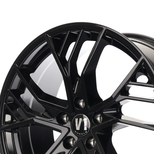 V1 Wheels V7 Glossy Black