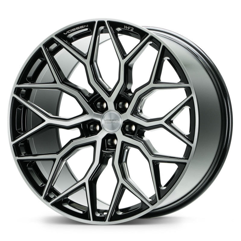 Vossen HF2 Deep Face Glanzschwarz gebürstet