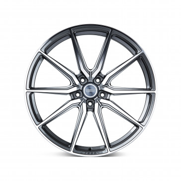 Vossen HF3 Flat Face Glanz Graphit Poliert