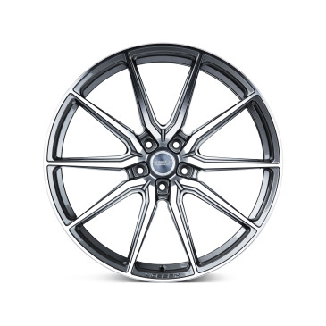 Vossen HF3 Flat Face Glanz Graphit Poliert