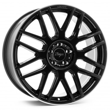 Z Design Z002 black lip polished