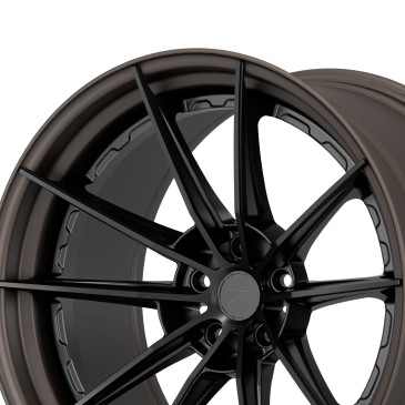 Z-Performance ZP.MODULAR 1 Satin Black Center, Cafe American Lip
