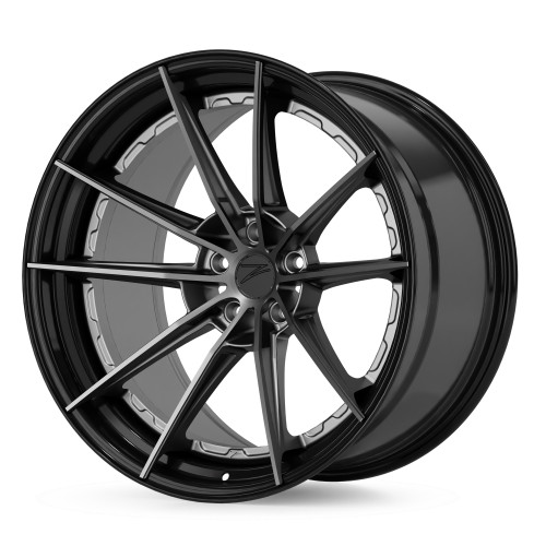 Z-Performance ZP.MODULAR 1 matte gunmetal center, gloss black lip