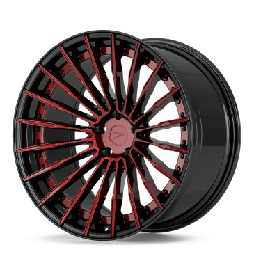 Z-Performance ZP.MODULAR 2 Blood Red Centers, Gloss Black Lip