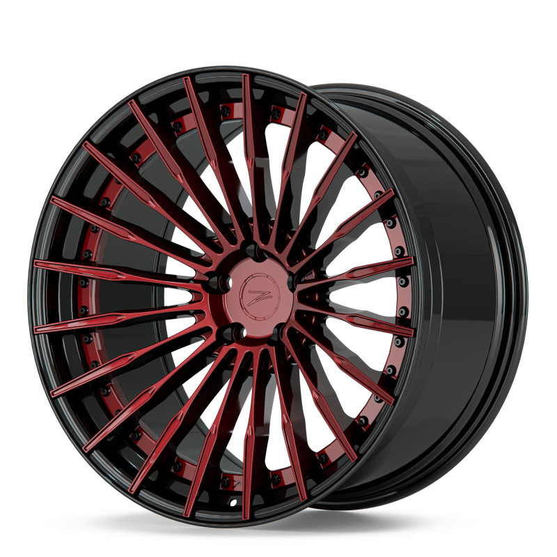 Z-Performance ZP.MODULAR 2 Blood Red Center, Gloss Black Lip