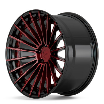 Z-Performance ZP.MODULAR 2 Blood Red Centers, Gloss Black Lip