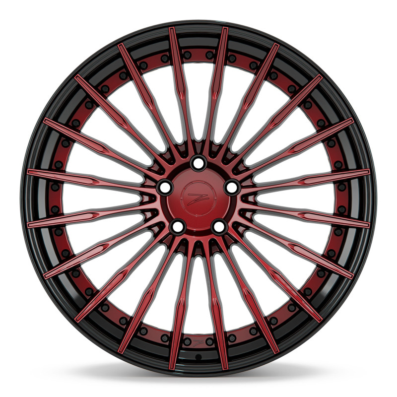 Z-Performance ZP.MODULAR 2 Blood Red Center, Gloss Black Lip